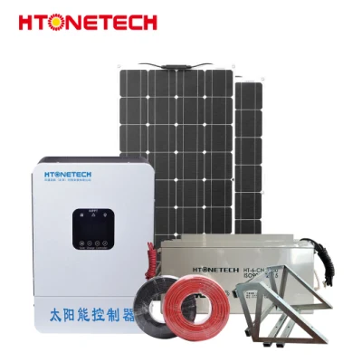 Htonetech 3 kW 8 kW 10 kW netzunabhängiges Solarsystem Komplettset Fabrik China 8 kW 10 kW 54 kW Solarenergiesystem für Mietwohnungen