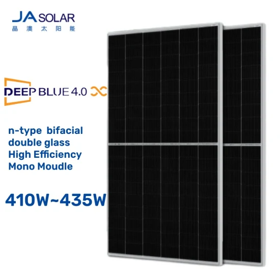 Hocheffizientes Ja Solar N Typ Bifacial Doppelglas 16bb 410W 415W 420W 425W 430W 435W Solarpanel