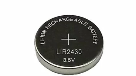 Herstellerpreis Lieferung Lir2032 Cr2032 Lithium-Ionen-Akku Li-Ionen-Akkus 3,6 V 25 mAh Knopfzelle für die Verwendung mit GPS-Geräten