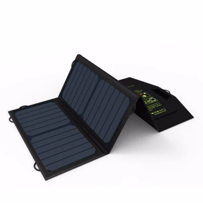 Flexibles 21-W-Solarpanel mit 2 USB-5-V-Ladegeräten